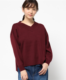 HVC | hvc femme / ミラノリブV			(ニット/セーター)