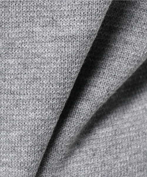 HVC（エイチブイシー）の「hvc femme / ミラノリブV			（ニット/セーター・レディース・ライトグレー/ワインレッド/ナチュラル・M）」の10枚目の写真