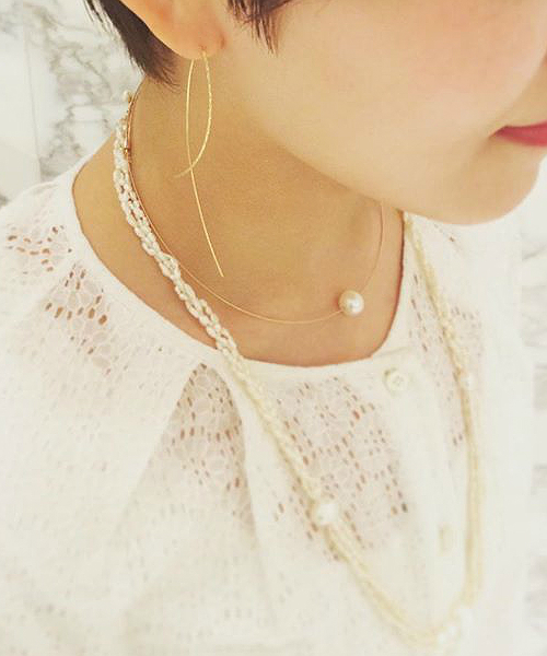 agete（アガット）の「K18ピアス（ピアス（両耳用）・レディース・ゴールド・FREE）」の13枚目の写真