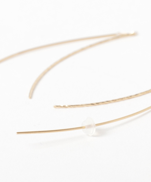 agete（アガット）の「K18ピアス（ピアス（両耳用）・レディース・ゴールド・FREE）」の3枚目の写真