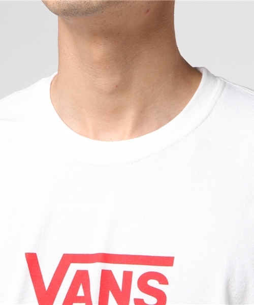 VANS（バンズ）の「VANS・スケートボートLSTEE（Tシャツ/カットソー・メンズ・ホワイト/ブラック・L/M）」の5枚目の写真