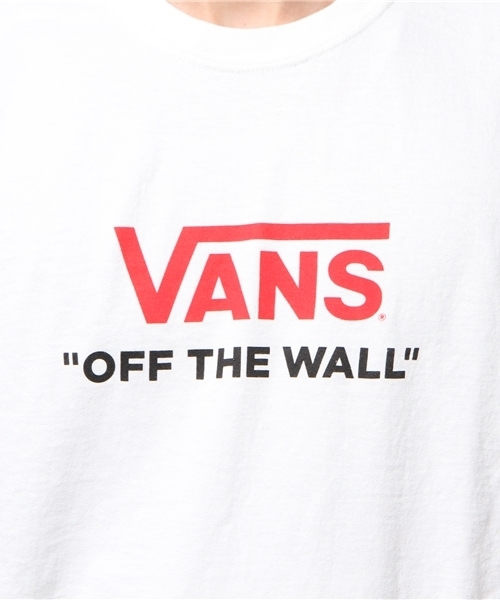 VANS（バンズ）の「VANS・スケートボートLSTEE（Tシャツ/カットソー・メンズ・ホワイト/ブラック・L/M）」の8枚目の写真