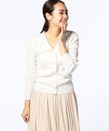 NOLLEY’S | 【CanCam6月号掲載】ランダムリブVネックカーディガン(カーディガン/ボレロ)