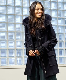 STUDIOUS | バルキーコクーンファーダッフルコート(ダッフルコート)