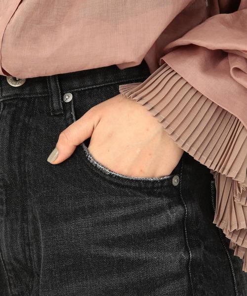 Another Edition（アナザーエディション）の「JAPAN DENIM　テーパードシルエット3（デニムパンツ・レディース・ブラック・MEDIUM/SMALL/LARGE）」の6枚目の写真