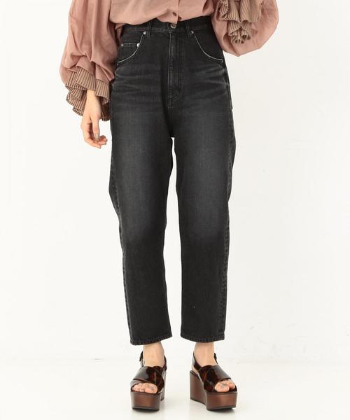 Another Edition（アナザーエディション）の「JAPAN DENIM　テーパードシルエット3（デニムパンツ・レディース・ブラック・MEDIUM/SMALL/LARGE）」の15枚目の写真