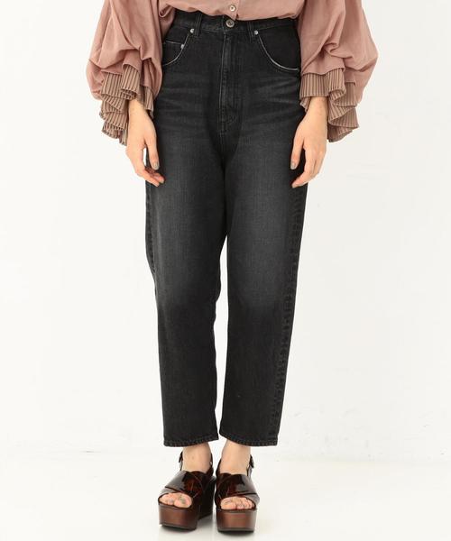 Another Edition（アナザーエディション）の「JAPAN DENIM　テーパードシルエット3（デニムパンツ・レディース・ブラック・MEDIUM/SMALL/LARGE）」の16枚目の写真