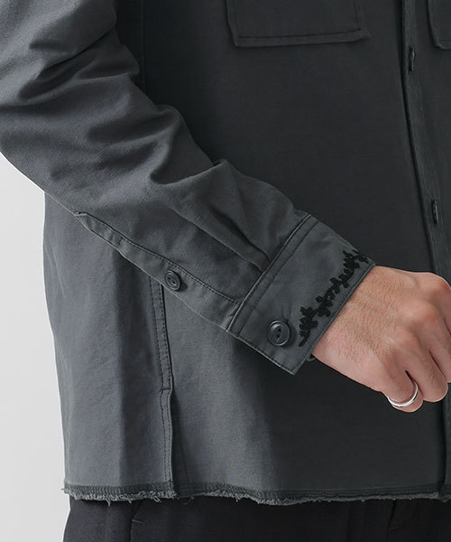 NANO universe(ナノユニバース)の「//刺繍製品染めシャツ(シャツ/ブラウス・メンズ・レンガ/スミクロ・LARGE/SMALL/MEDIUM)」の8枚目の写真