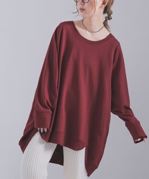 『スウェットデザインプルオーバー』