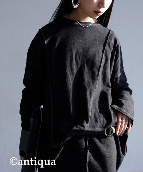 antiqua(アンティカ)の「リングバックルベルト(ベルト・レディース・ブラック/ブラウン/キャメル・FREE)」の21枚目の写真