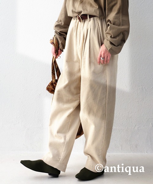 antiqua(アンティカ)の「リングバックルベルト(ベルト・レディース・ブラック/ブラウン/キャメル・FREE)」の20枚目の写真