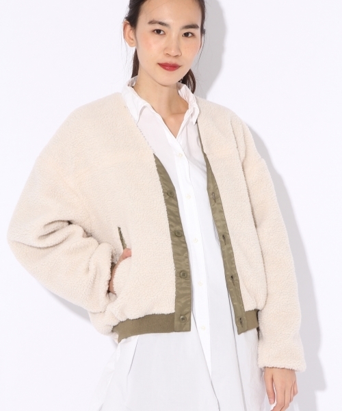 ニコアンド ボア ブルゾン