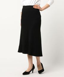 ニットソープリーツロングスカート
