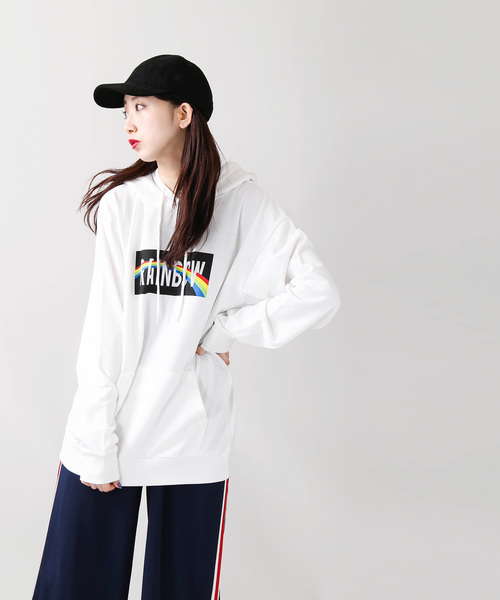 WEGO(ウィゴー)の「WEGO/レインボーボックスプルパーカー(パーカー・メンズ・ブラック/ホワイト・LARGE/MEDIUM/SMALL)」の15枚目の写真