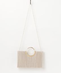 reca | 《結婚式やパーティーに》3WAYプリーツクラッチバック(クラッチバッグ)