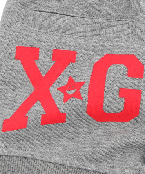 X-girl Stages（エックスガールステージス）の「TWO FACE HALF JEAN　(12M～3T)（デニムパンツ・キッズ・ライトブルー/インディゴブルー・12M/2T/3T）」の8枚目の写真