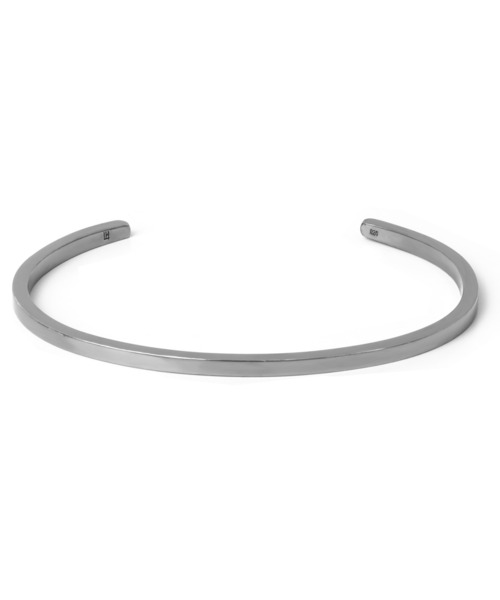 LION HEART(ライオンハート)の「“for Gift”ライトスクエアバングル/シルバー925【LION HEART / ライオンハート】(バングル/リストバンド・メンズ・ブラック/シルバー・FREE)」の8枚目の写真