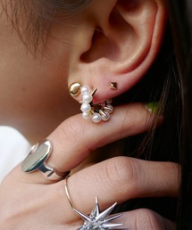 e.m.（イーエム）の「SILVER925パールスタッズピアス/レディース