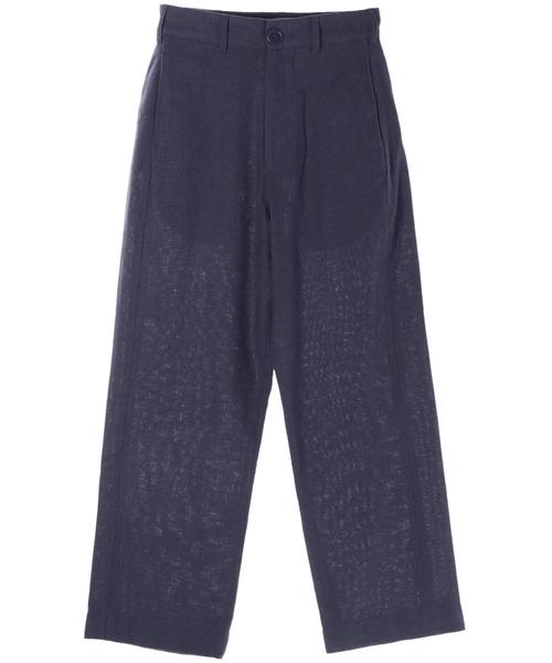 AMERICAN HOLIC（アメリカンホリック）の「・綿麻タックセミワイドパンツ（その他パンツ・レディース・モカ/ブルー/ベージュ・M/S）」の9枚目の写真