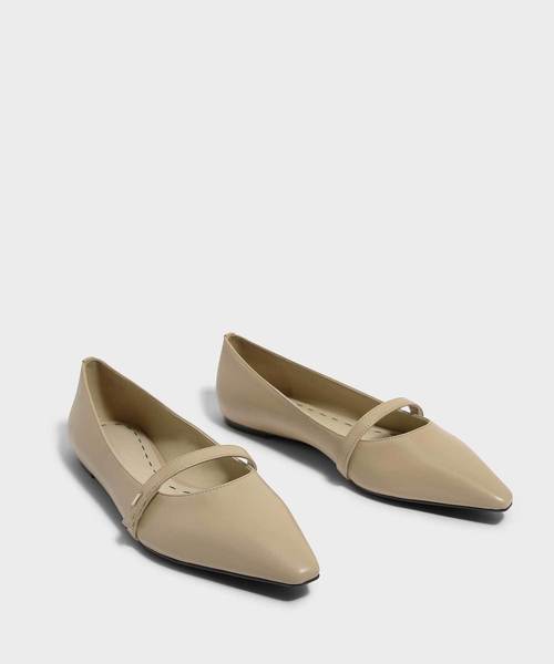 CHARLES & KEITH(チャールズ & キース)の「ポインテッドトゥメリージェーン / POINTED TOE MARY JANES(バレエシューズ・レディース・ブラック/ブルー/ミント/アイボリー・22.5cm/23cm/23.5cm/24.5cm/25cm/25.5cm)」の12枚目の写真