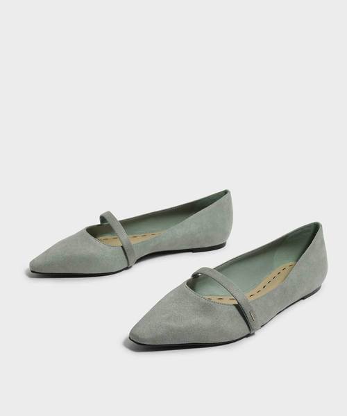 CHARLES & KEITH(チャールズ & キース)の「ポインテッドトゥメリージェーン / POINTED TOE MARY JANES(バレエシューズ・レディース・ブラック/ブルー/ミント/アイボリー・22.5cm/23cm/23.5cm/24.5cm/25cm/25.5cm)」の18枚目の写真