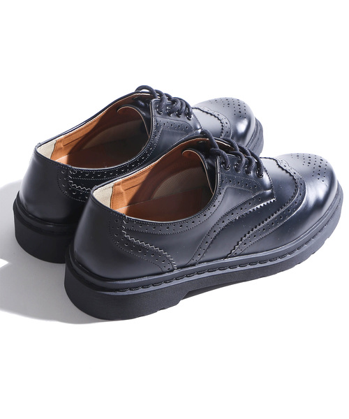 WEGO(ウィゴー)の「WEGO/ウィングチップシューズ(ドレスシューズ・メンズ・ブラック・SMALL/MEDIUM/LARGE)」の5枚目の写真