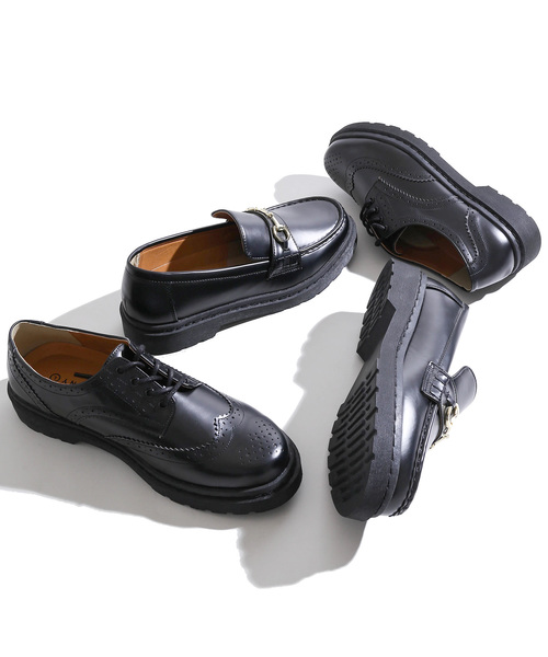 WEGO(ウィゴー)の「WEGO/ウィングチップシューズ(ドレスシューズ・メンズ・ブラック・SMALL/MEDIUM/LARGE)」の9枚目の写真