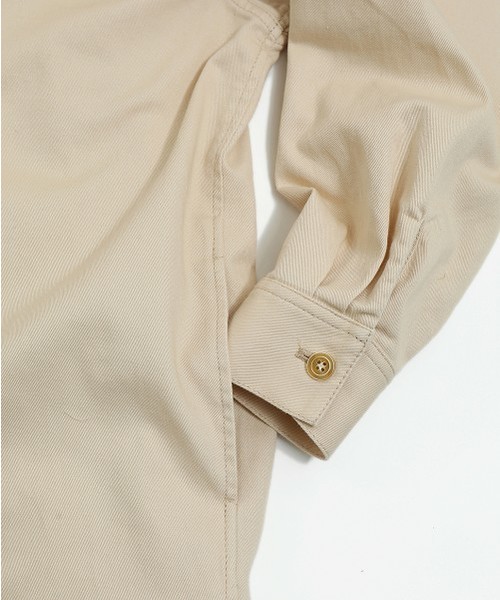 TODAYFUL(トゥデイフル)の「Vinatgeツイルコート(ステンカラーコート・レディース・ベージュ/キナリ・36inch/38inch)」の15枚目の写真