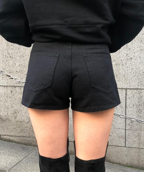 ENVYM（アンビー）の「ＢＡＳＩＣ　ＳＰＴ（その他パンツ・レディース・ブラック・S/M）」の2枚目の写真