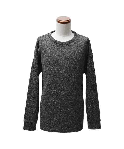 MinoriTY(マイノリティ)の「ニットフリースオーバーサイズトレーナー(スウェット・メンズ・ブラック/ネイビー/グレー/カモフラージュ/チェック・M/L)」の11枚目の写真