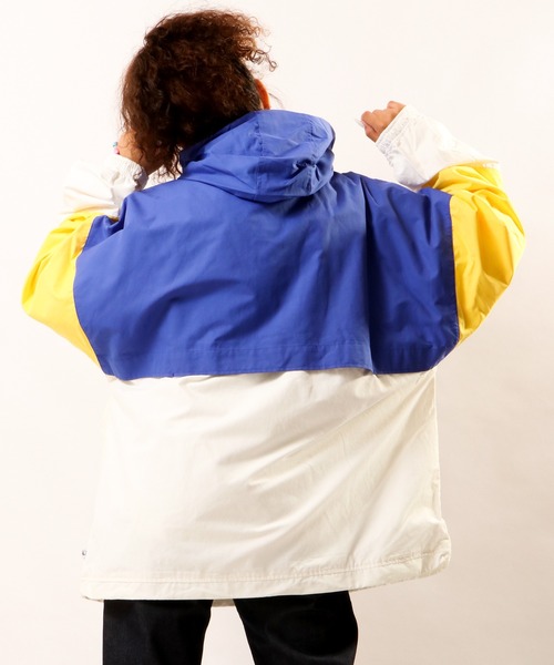 FILA HERITAGE(フィラヘリテージ)の「【FILA heritage】フード付き切裏地メッシュ撥水アノラック(ナイロンジャケット・メンズ・ブルー/ネイビー/レッド・XXL/L/M/XL/S)」の21枚目の写真