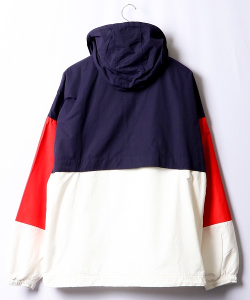 FILA HERITAGE(フィラヘリテージ)の「【FILA heritage】フード付き切裏地メッシュ撥水アノラック(ナイロンジャケット・メンズ・ブルー/ネイビー/レッド・XXL/L/M/XL/S)」の9枚目の写真
