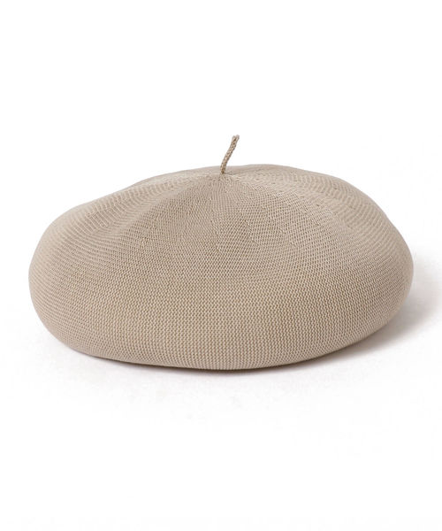 SHIPS（シップス）の「コットンベレー帽 19SS（ハンチング/ベレー帽・レディース・ライトグレー/ブラック/ベージュ・ONE SIZE）」の4枚目の写真
