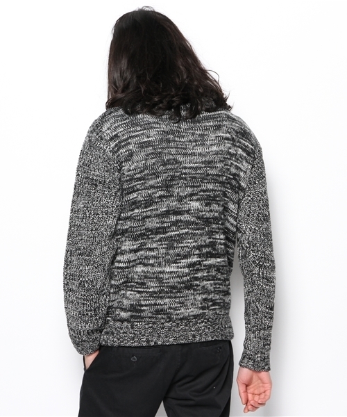 VENCEEXCHANGE（ヴァンスエクスチェンジ）の「ZIPツキケーブルMIXスタンドブルソ（その他アウター・メンズ・ブラック/ブルー・SMALL/MEDIUM/LARGE）」の5枚目の写真