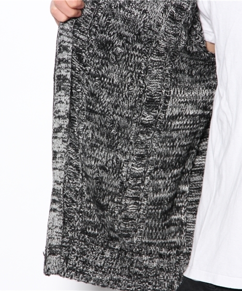 VENCEEXCHANGE（ヴァンスエクスチェンジ）の「ZIPツキケーブルMIXスタンドブルソ（その他アウター・メンズ・ブラック/ブルー・SMALL/MEDIUM/LARGE）」の9枚目の写真