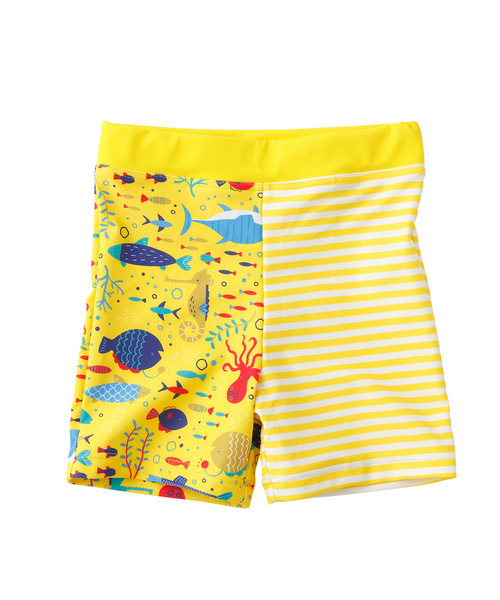 D.fesense（ディーフェセンス）の「【D.fesense /ディーフェセンス】スイムパンツ（水着・キッズ・ブルー/イエロー・90cm/100cm/80ｃｍ/110cm）」の4枚目の写真