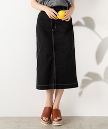 WEGO | WEGO/ステッチAラインミドルスカート(スカート)