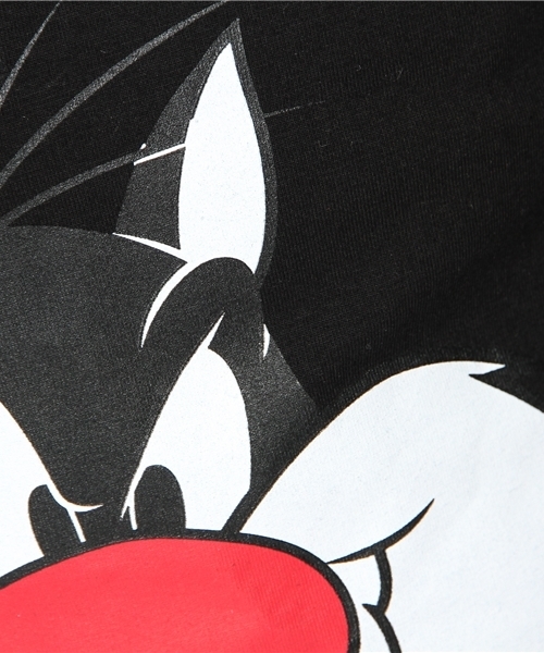 WEGO（ウィゴー）の「WEGO/Looney　TunesプリントTシャツ（Tシャツ/カットソー・レディース・杢グレー/イエロー/ブラック・FREE）」の5枚目の写真