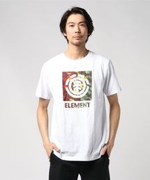 ELEMENT | 半袖Tシャツ ELEMENT LOGO BLOCK AJ021-206(Tシャツ/カットソー)