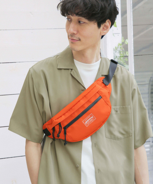 GLOBAL WORK（グローバルワーク）の「ウェストバッグL SS/835705（ボディバッグ/ウエストポーチ・メンズ・ホワイト/ブラック/ベージュ/オレンジ/グリーン/その他/ライトイエロー/ネイビー/レッド・FREE）」の9枚目の写真