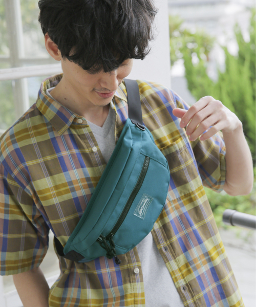 GLOBAL WORK（グローバルワーク）の「ウェストバッグL SS/835705（ボディバッグ/ウエストポーチ・メンズ・ホワイト/ブラック/ベージュ/オレンジ/グリーン/その他/ライトイエロー/ネイビー/レッド・FREE）」の5枚目の写真