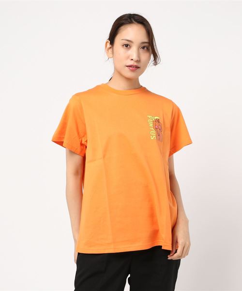 PUNYUS（プニュズ）の「ビキニTシャツ（Tシャツ/カットソー・レディース・サックスブルー/オレンジ・1/2/4/3）」の2枚目の写真