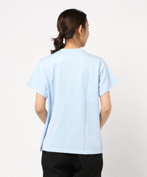 PUNYUS（プニュズ）の「ビキニTシャツ（Tシャツ/カットソー・レディース・サックスブルー/オレンジ・1/2/4/3）」の4枚目の写真