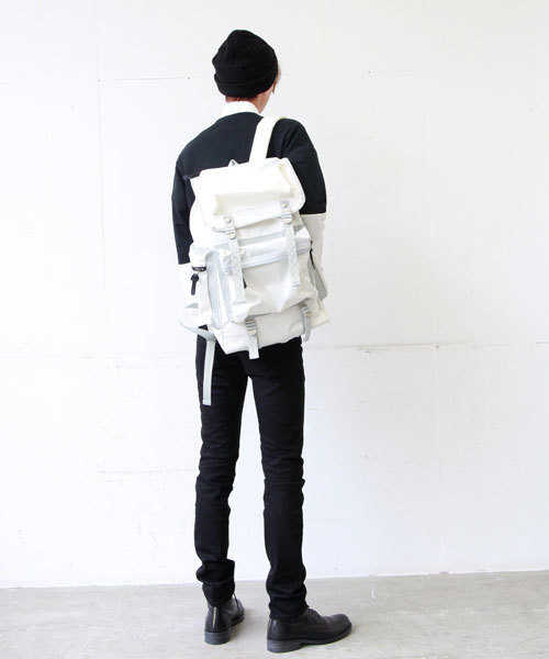 603(ロクマルサン)の「603 白ナイロンリュック(バックパック/リュック・メンズ・ホワイト・FREE)」の18枚目の写真