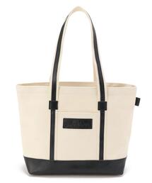 SNOOPY LEATHER COLLECTION/スヌーピーレザーコレクション/レザー×キャンバス トートバッグ L