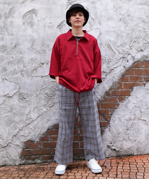 revertical(リバーティカル)の「チェックパンツ リラックスパンツ(その他パンツ・メンズ・ネイビー/グレー/ベージュ・LARGE/MEDIUM)」の9枚目の写真