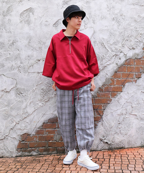 revertical(リバーティカル)の「チェックパンツ リラックスパンツ(その他パンツ・メンズ・ネイビー/グレー/ベージュ・LARGE/MEDIUM)」の11枚目の写真