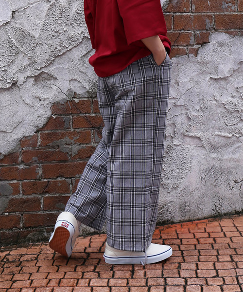 revertical(リバーティカル)の「チェックパンツ リラックスパンツ(その他パンツ・メンズ・ネイビー/グレー/ベージュ・LARGE/MEDIUM)」の14枚目の写真