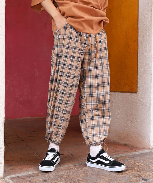 revertical(リバーティカル)の「チェックパンツ リラックスパンツ(その他パンツ・メンズ・ネイビー/グレー/ベージュ・LARGE/MEDIUM)」の15枚目の写真