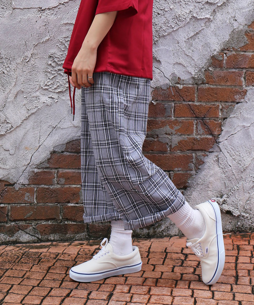 revertical(リバーティカル)の「チェックパンツ リラックスパンツ(その他パンツ・メンズ・ネイビー/グレー/ベージュ・LARGE/MEDIUM)」の20枚目の写真